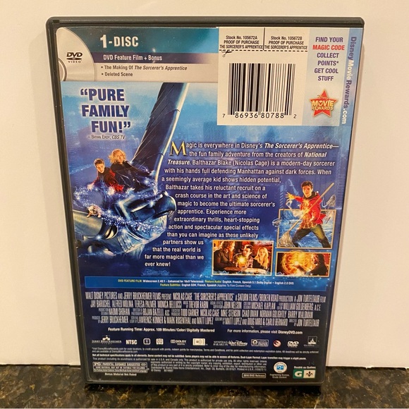 The Sorcerer’s Apprentice DVD - Picture 3 of 3